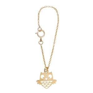 آویز ساعت طلا 18 عیار زنانه طرح جغد کد sg454