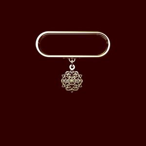 آویز ساعت طلا 18 عیار زنانه مدوپد مدل اسلیمی کد sf1 1374