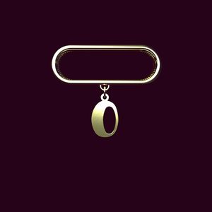 آویز ساعت طلا 18 عیار زنانه مدوپد مدل حرف o کد sl1 1334