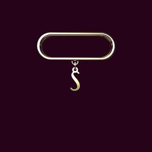 آویز ساعت طلا 18 عیار زنانه مدوپد مدل حرف t کد sl1 1657