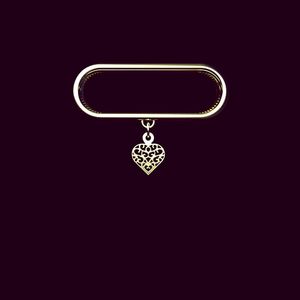 آویز ساعت طلا 18 عیار زنانه مدوپد مدل قلب کد sj1 1020