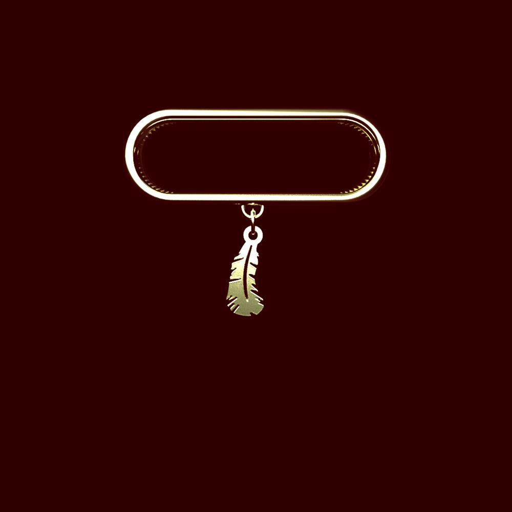 آویز ساعت طلا 18 عیار زنانه مدوپد مدل پر کد sf1 1768