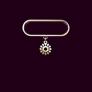 آویز ساعت طلا 18 عیار زنانه مدوپد مدل گل کد sd1 1030