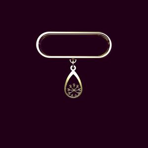 آویز ساعت طلا 18 عیار زنانه مدوپد مدل گل کد sd1 1207