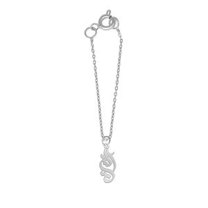 آویز ساعت نقره زنانه لیردا مدل اسم الین sat sss elin33