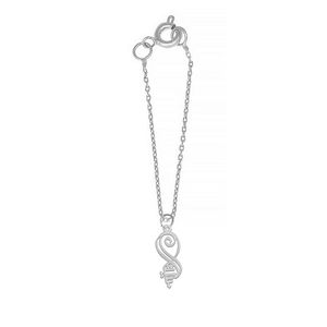 آویز ساعت نقره زنانه لیردا مدل اسم بنیتا