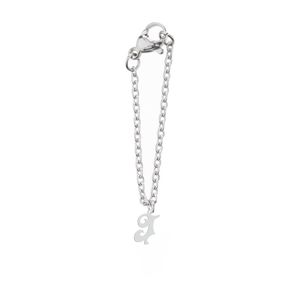 آویز ساعت نقره زنانه هایکا طرح حرف j مدل n.ha 792