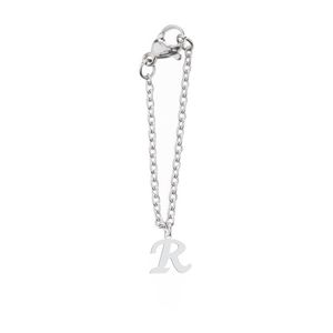 آویز ساعت نقره زنانه هایکا طرح حرف لاتین r مدل n.ha 152