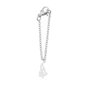 آویز ساعت نقره زنانه هایکا طرح سارا مدل n.ha 198