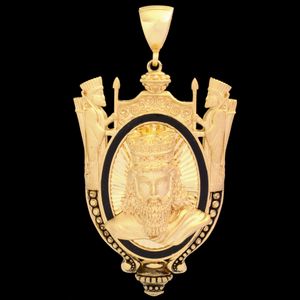 آویز گردنبند طلا 18 عیار مردانه طلای مستجابی طرح t1825 کد 45216