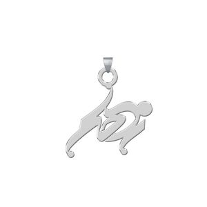 آویز گردنبند نقره ترمه 1طرح زهرا کد e266