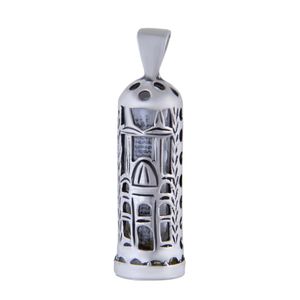 آویز گردنبند نقره زنانه بازرگانی میلادی کد pkd_034