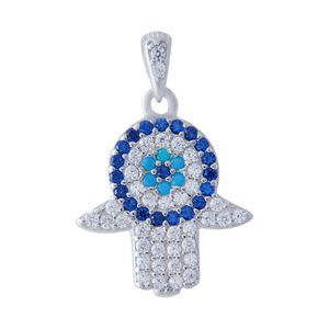 آویز گردنبند نقره زنانه بازرگانی میلادی کد pkr 145
