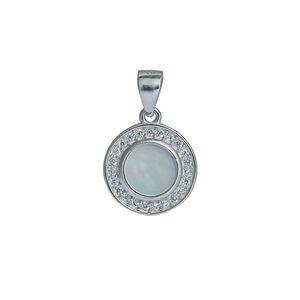 آویز گردنبند نقره زنانه جولیرو مدل نیمروز کد 121