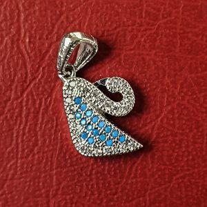 آویز گردنبند نقره زنانه سلین کالا مدل ce av12