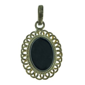 آویز گردنبند نقره زنانه سلین کالا مدل عقیق کد 06