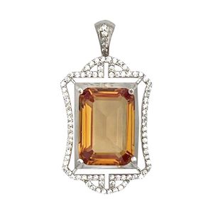 آویز گردنبند نقره زنانه مدل ng8728