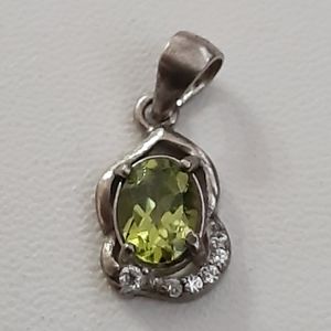 آویز گردنبند نقره زنانه مدل p08
