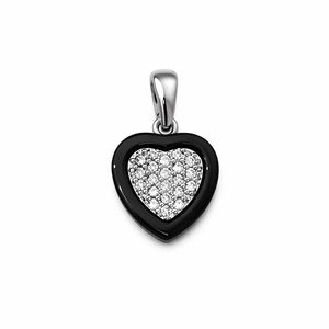 آویز گردنبند نقره زنانه مدل قلب کد av21
