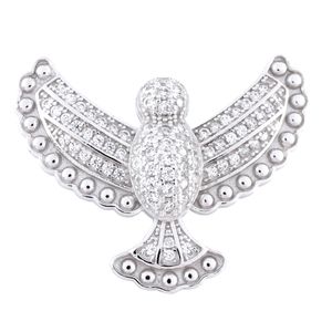 آویز گردنبند نقره زنانه مدل پرنده کد slp 45
