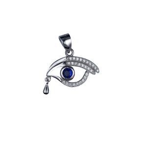 آویز گردنبند نقره زنانه مدل چشم نظر کد ng2664