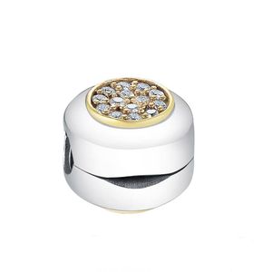 آویز گردنبند نقره زنانه پاندورا مدل barrel clip 65283