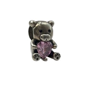آویز گردنبند نقره زنانه پاندورا مدل bear heart 65421