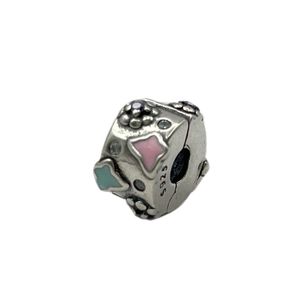 آویز گردنبند نقره زنانه پاندورا مدل butterfly clip 65362