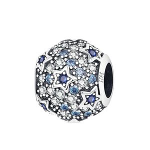 آویز گردنبند نقره زنانه پاندورا مدل elavated star paves charm 65271