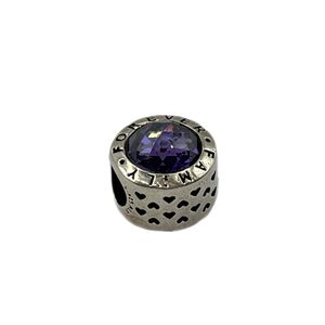 آویز گردنبند نقره زنانه پاندورا مدل family forever purple charm 65433