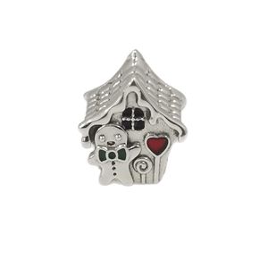 آویز گردنبند نقره زنانه پاندورا مدل gingerbread house 65252