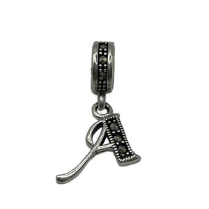 آویز گردنبند نقره زنانه پاندورا مدل letter a pendant 65395