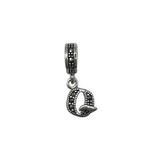 آویز گردنبند نقره زنانه پاندورا مدل letter q pendant 65403