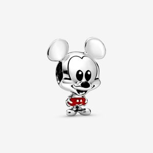 آویز گردنبند نقره زنانه پاندورا مدل mickey mouse