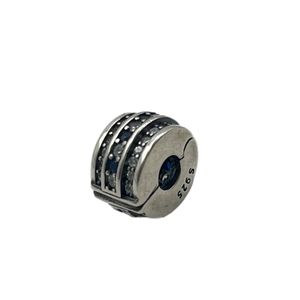 آویز گردنبند نقره زنانه پاندورا مدل pave clip 65325