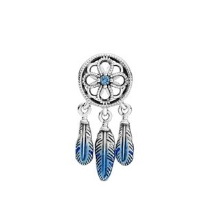 آویز گردنبند نقره زنانه پاندورا مدل spiritual dreamcatcher