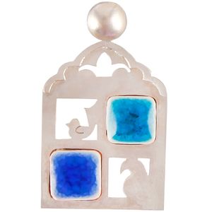 آویز گردنبند نقره زنانه کد 125006