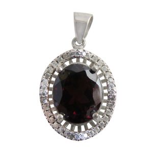 آویز گردنبند نقره زنانه کد 2593