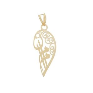 آویز گردنبند نقره طرح مامان کد 02