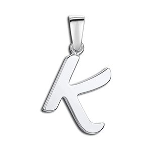 آویز گردنبند نقره مدل k