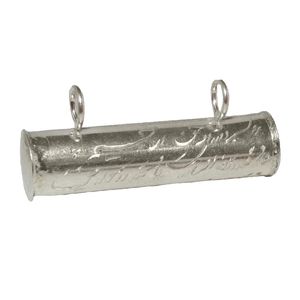 آویز گردنبند نقره مدل حرز امام جواد ع hz4018