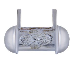 آویز گردنبند نقره مدل کیفی مستطیل کد pkd_026