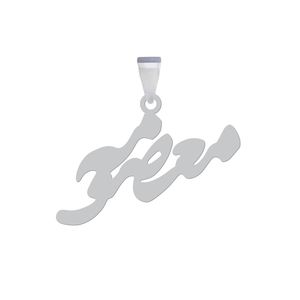 آویز گردنبند نقره هایکا مدل اسم معصومه کد an.h 223