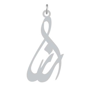 آویز گردنبند نقره کرابو طرح رزا مدل kn2 966
