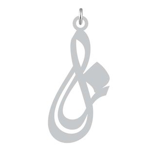 آویز گردنبند نقره کرابو طرح زال مدل kn2 905