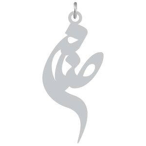 آویز گردنبند نقره کرابو طرح صنم مدل kn2 804