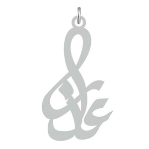 آویز گردنبند نقره کرابو طرح عذرا مدل kn2 787