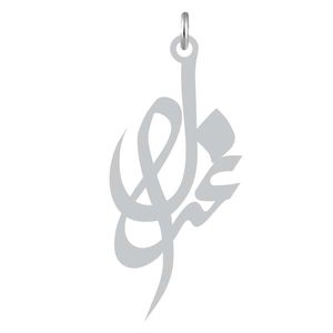 آویز گردنبند نقره کرابو طرح غزال مدل kn2 759