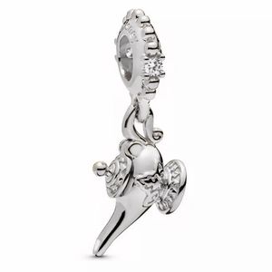 آویز گردنبند و دستبند نقره زنانه پاندورا مدل genie lamp