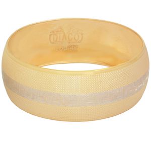 النگو طلا 18 عیار زنانه طلای مستجابی مدل دیاکو کد v1 سایز 1